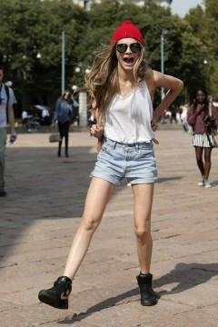 白人は簡単な格好でもかっこいいからね