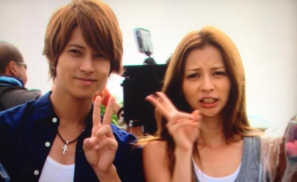 ジャニーズと共演した女優さんとのツーショット♪