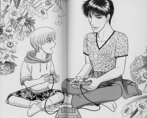 漫画でしか見かけない光景