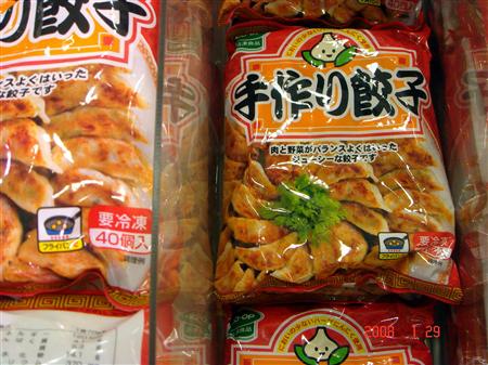 中国の食用エビ、熱を通すと緑色に変化