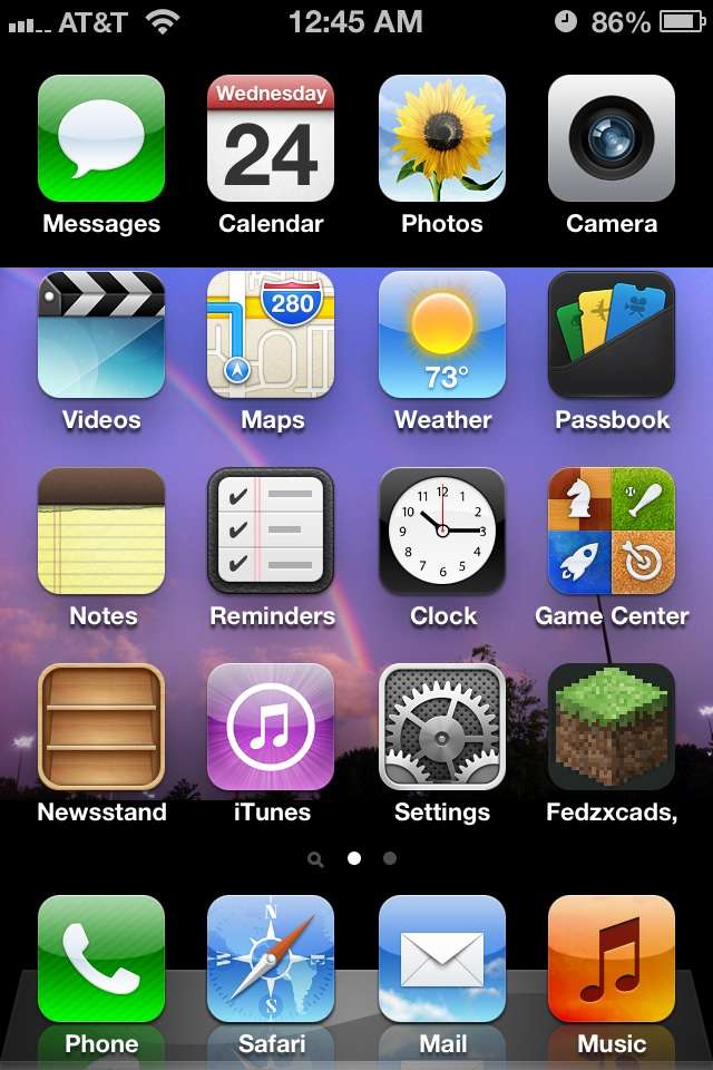 スマホのホーム画面を見せてください☆
