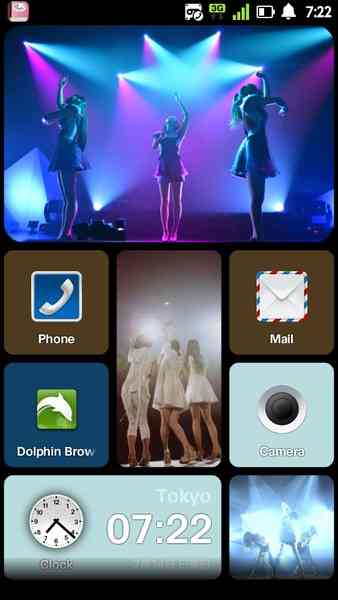 スマホのホーム画面を見せてください☆