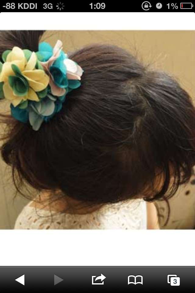 素敵なヘアアクセサリー、紹介してください!