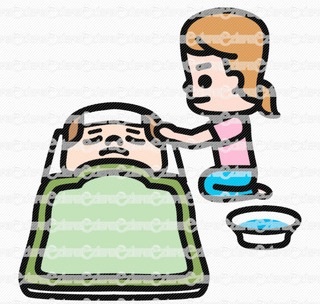 子どもさんを看病されている方!励まし合いましょう(;_;)