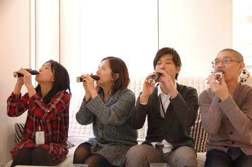 恵方巻を食べる人っていますか？