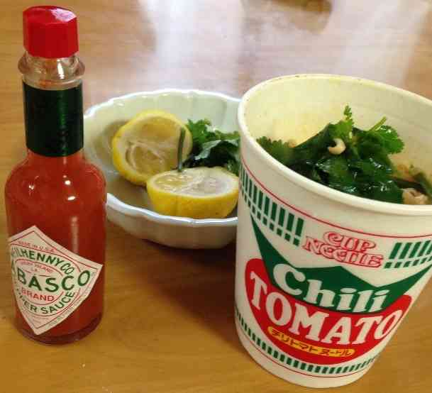 自分流のカップラーメンの食べ方ありますか?