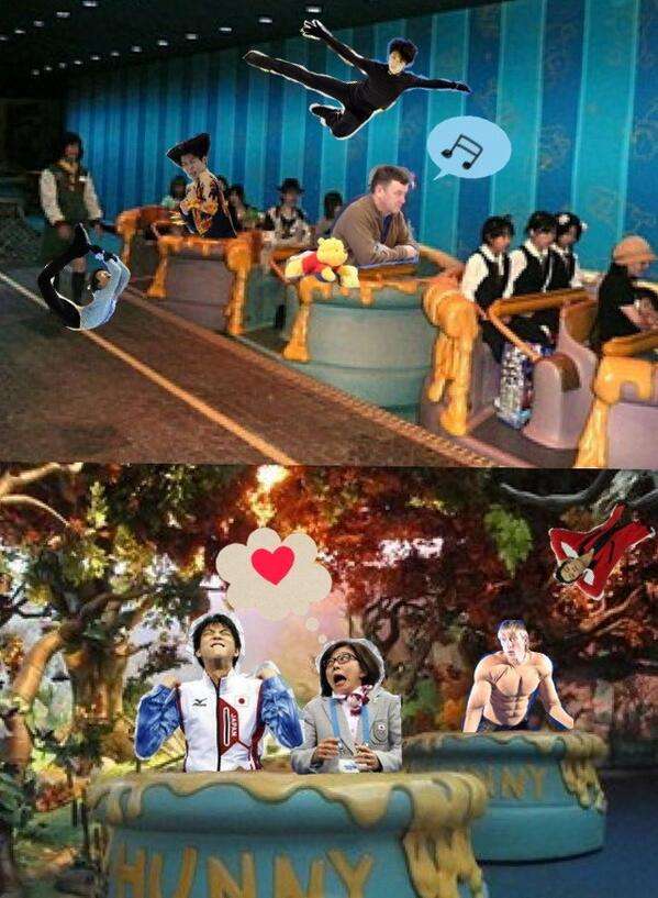 羽生結弦選手の為にディズニーが「羽生くんコーナー」を作るw