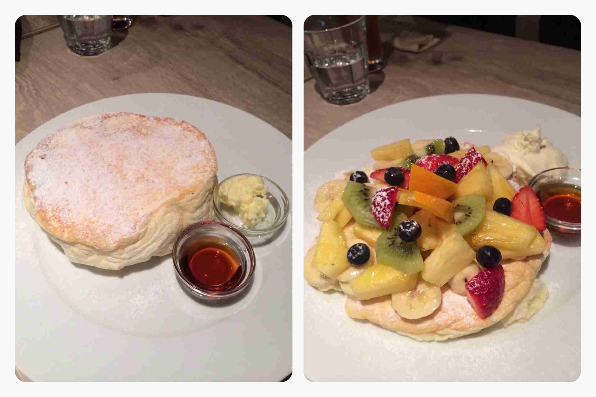 パンケーキがおいしいお店ってありますか？