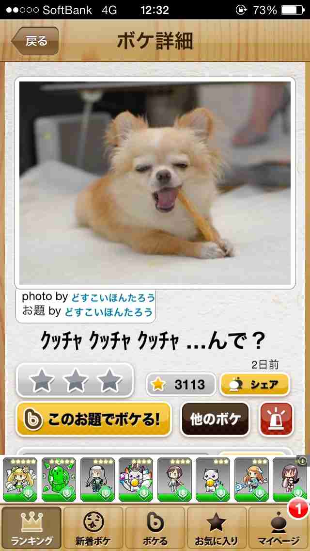 今年初!?の「ボケて」貼っていこう!!!