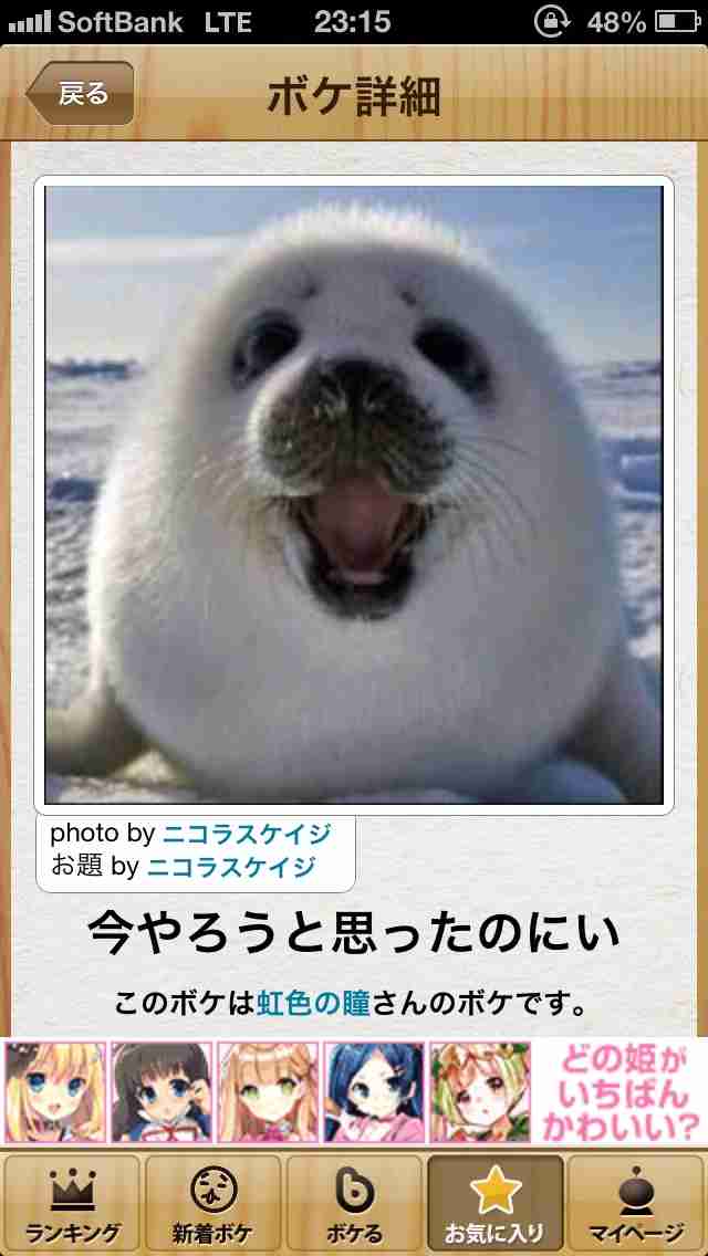 今年初!?の「ボケて」貼っていこう!!!