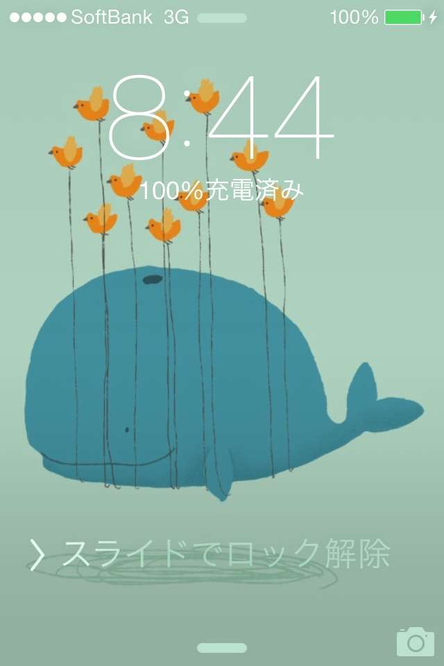 みなさんの、待ち受け画像を見せ合いましょう!