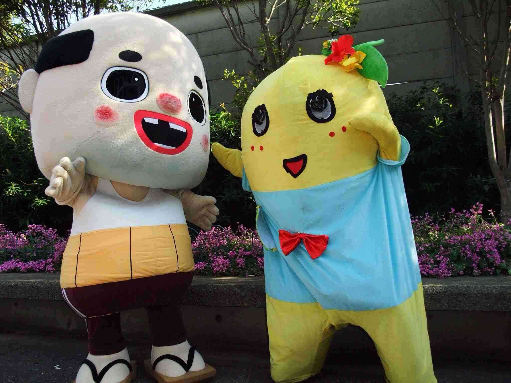 ふなっしー語で嬉しかったことを叫ぶトピなっしー♪