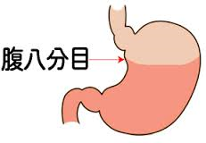 腹八分目にしてますか？