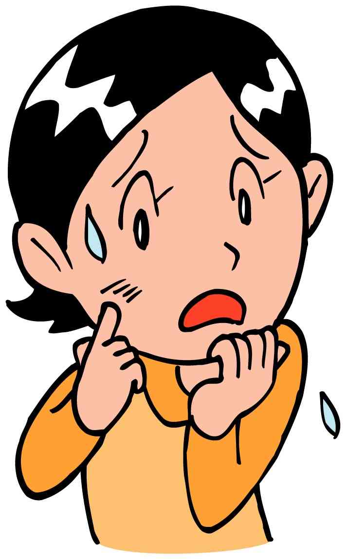 緊張すること！