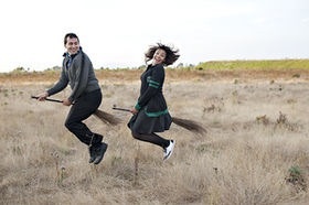 【画像】ハリーポッター風の結婚式がファンタジーだと話題に