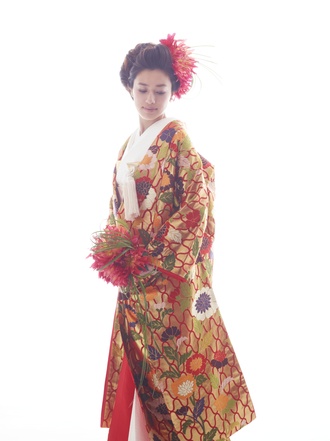 素敵な花嫁の画像