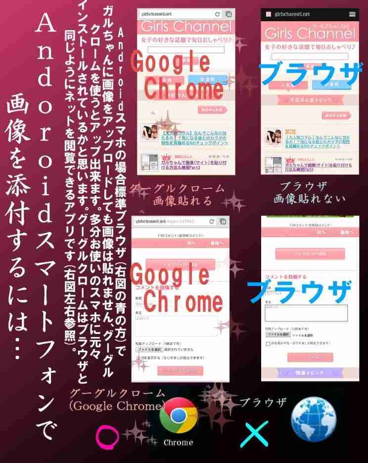 ガルちゃんで画像(サイト)を貼り付ける方法＆練習Part3