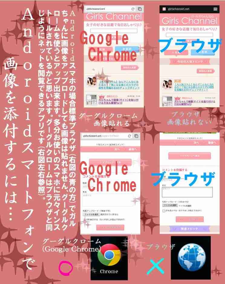 ガルちゃんで画像(サイト)を貼り付ける方法＆練習Part3