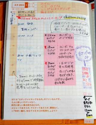 ほぼ日の手帳使ってる人ー！