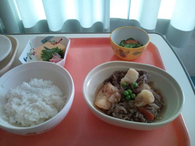 入院食。どんなメニューでした？