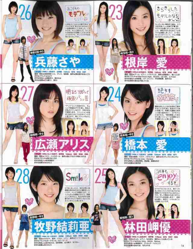 未来の北川景子・木村カエラ 「ミスセブンティーン2014」に3名が決定