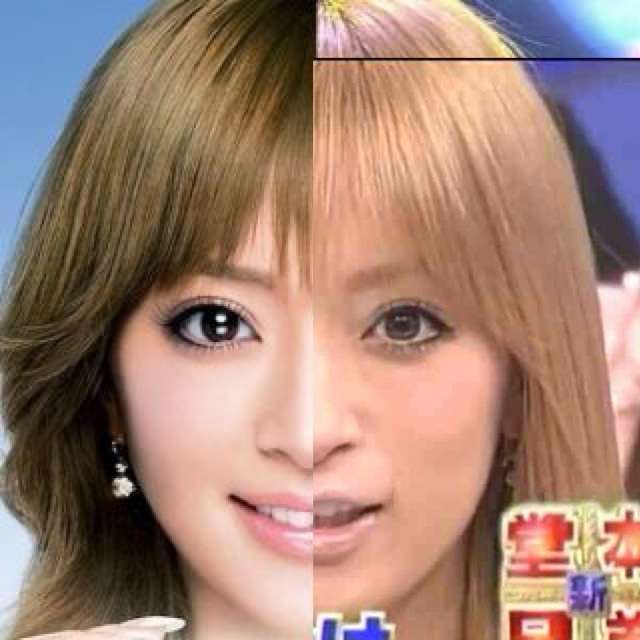 フォトショ使いすぎだろと言いたくなる芸能人