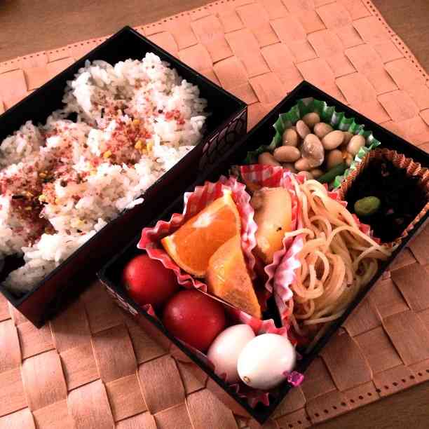 手作りのお弁当のおかず