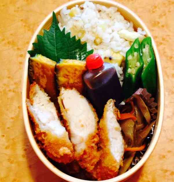 手作りのお弁当のおかず