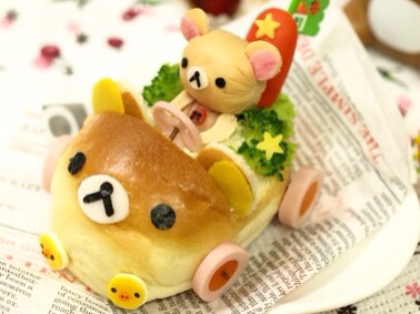 かわいいキャラ弁を貼るトピ