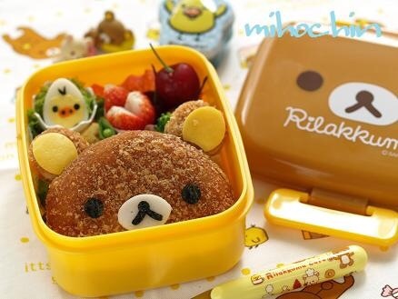 かわいいキャラ弁を貼るトピ