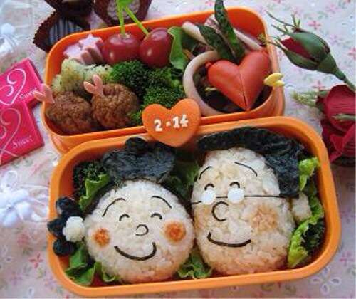かわいいキャラ弁を貼るトピ