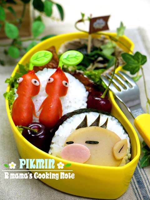 かわいいキャラ弁を貼るトピ