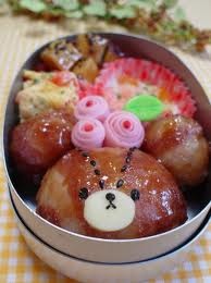 かわいいキャラ弁を貼るトピ