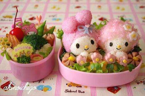 かわいいキャラ弁を貼るトピ