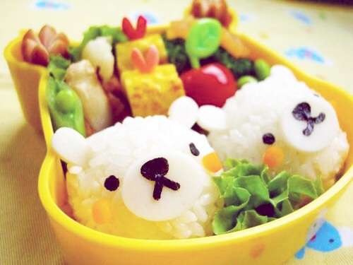 かわいいキャラ弁を貼るトピ