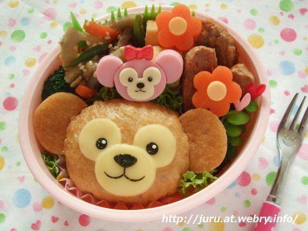 かわいいキャラ弁を貼るトピ