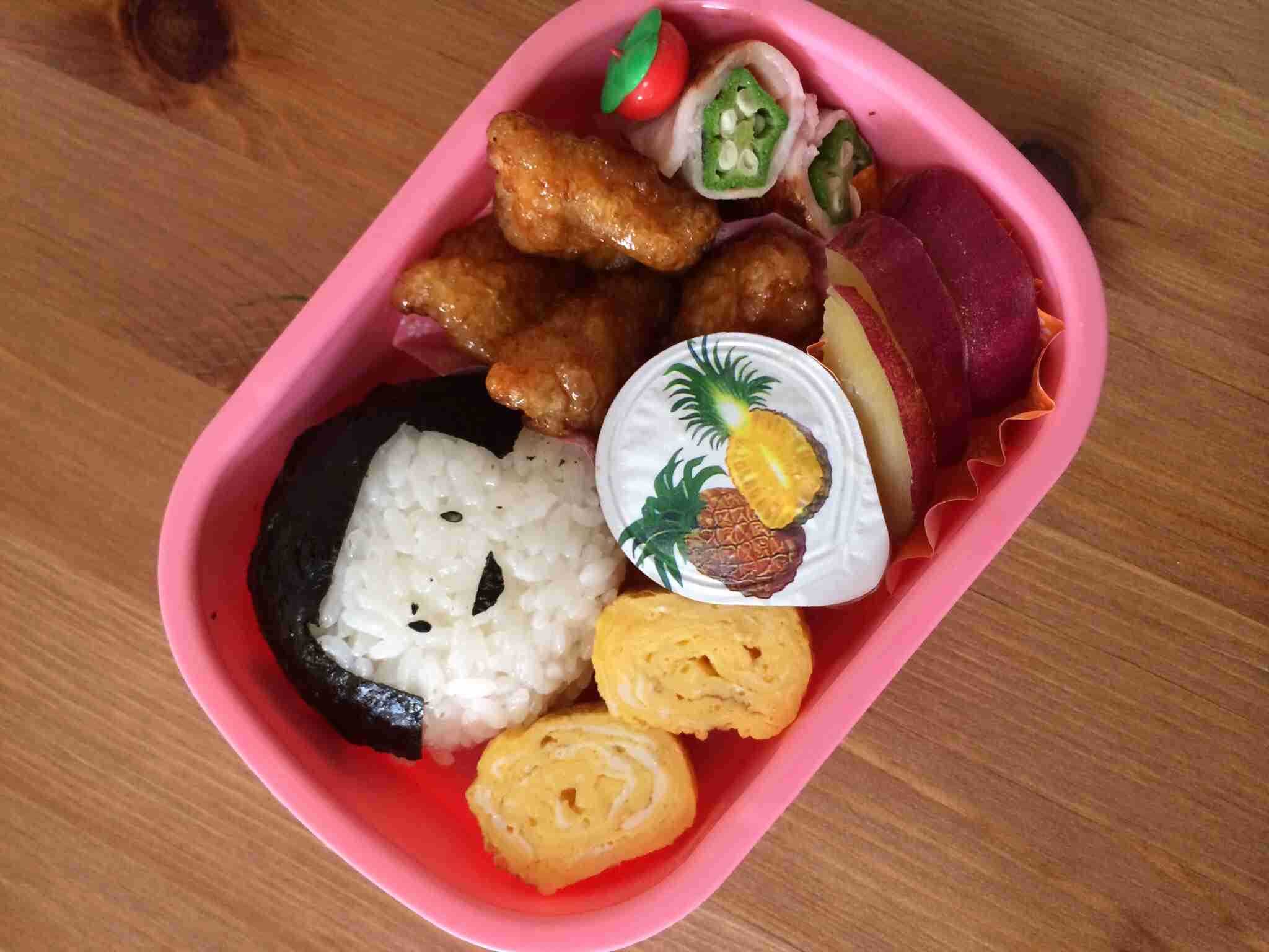 かわいいキャラ弁を貼るトピ