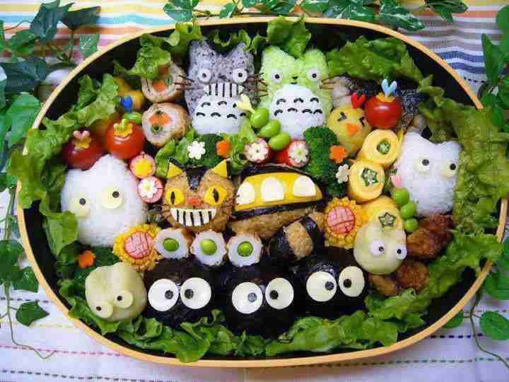 かわいいキャラ弁を貼るトピ