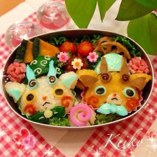 かわいいキャラ弁を貼るトピ
