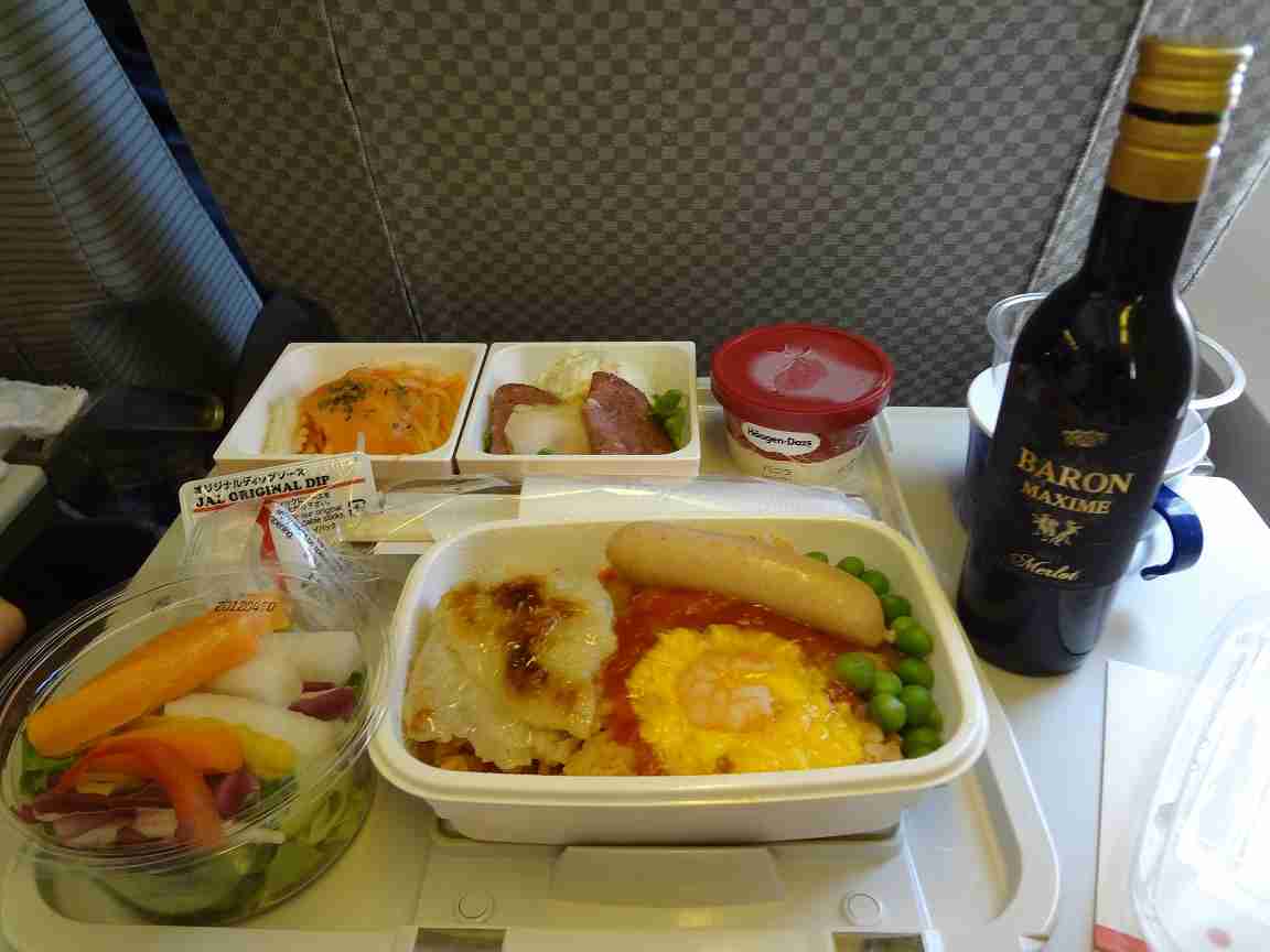 世界の機内食:D
