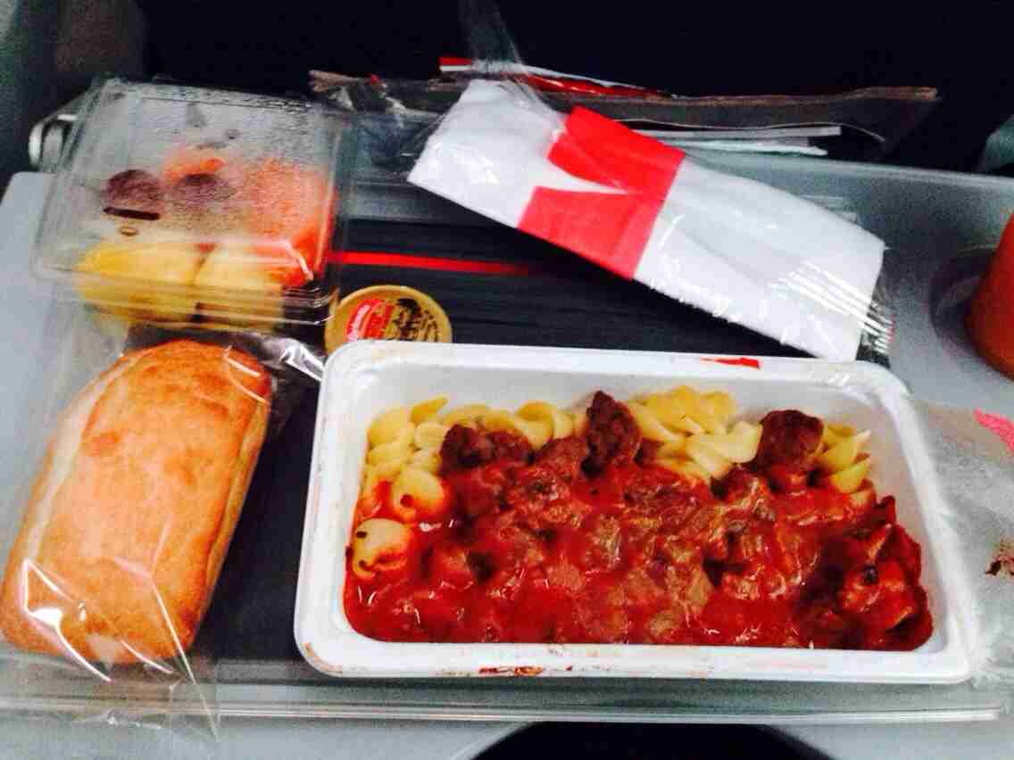 世界の機内食:D