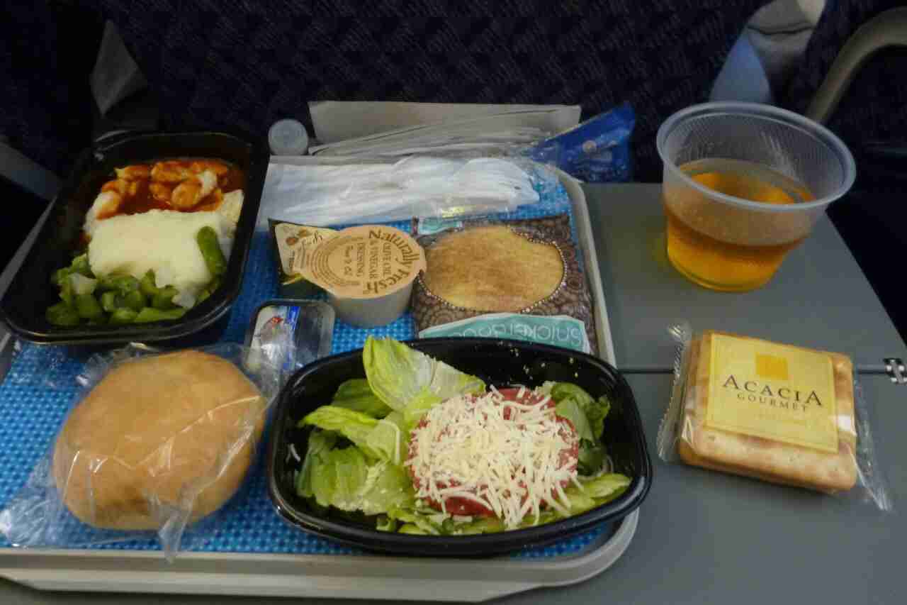 世界の機内食:D