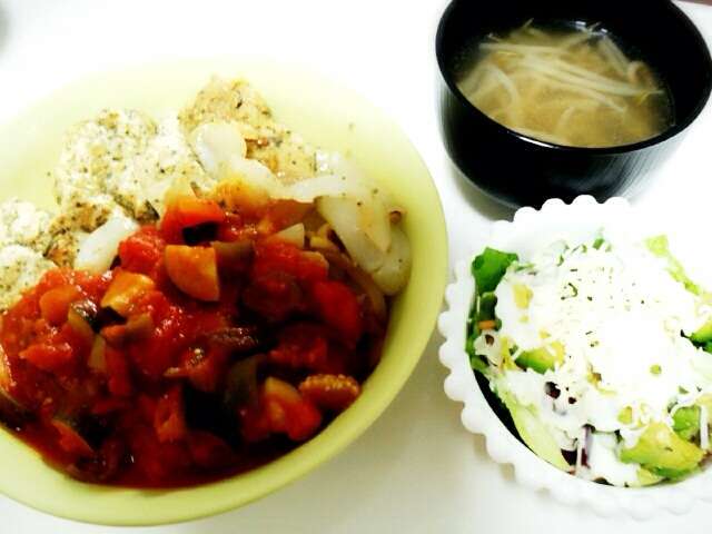 義両親が来たときの食事