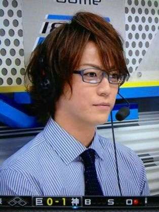 メガネが似合う芸能人。