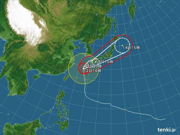 【情報共有】台風19号