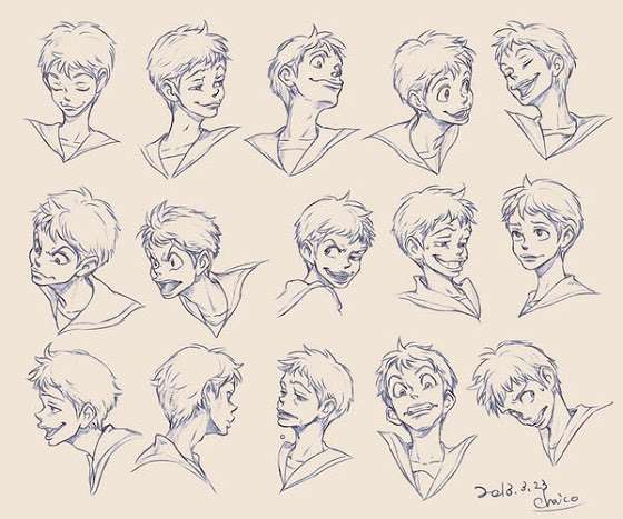 ディズニーのキャラクターを擬人化。ミッキーが少年マンガの主人公みたいにかっこかわいい！