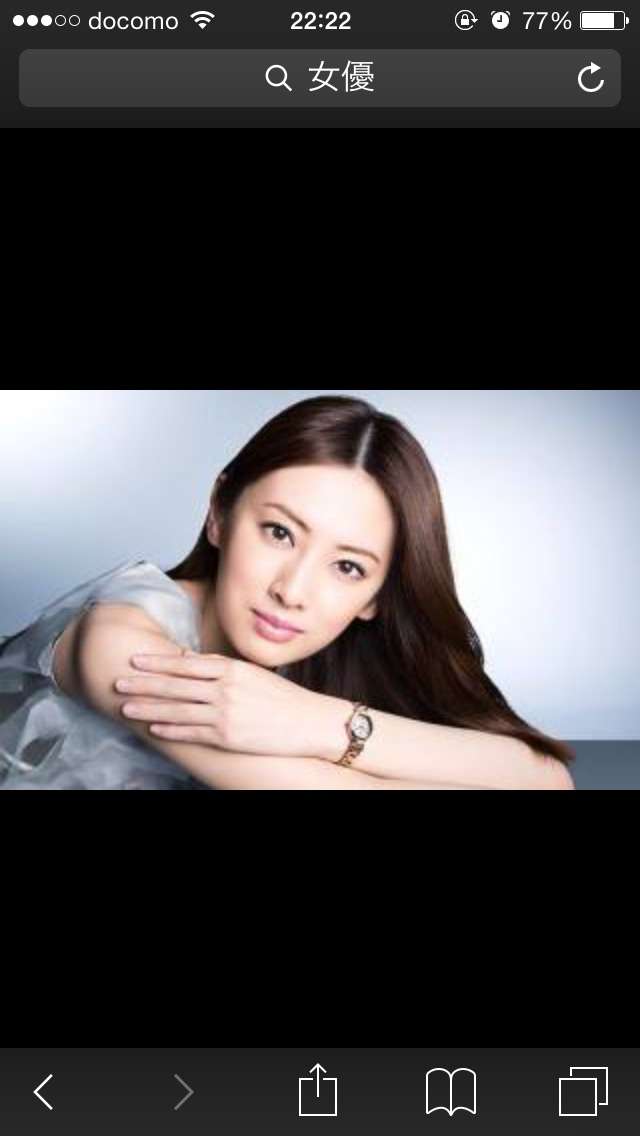 正統派の美人女優。