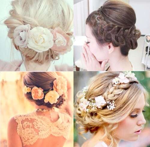 素敵な花嫁ヘアスタイルを貼っていきましょう