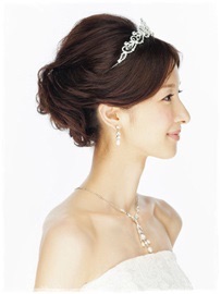 素敵な花嫁ヘアスタイルを貼っていきましょう