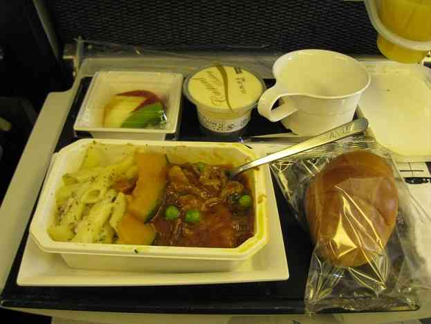 世界の機内食:D
